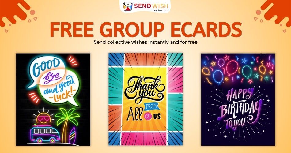 Celebrate Together: The Pleasure of Free Group eCards